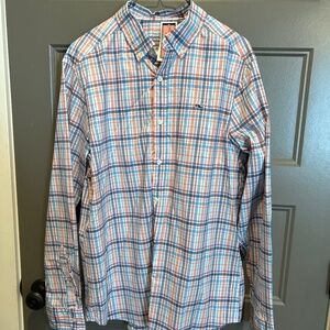 NWT- Vineyard Vines Men’s Performance Dress Shirt- M
